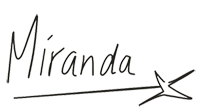 Handtekening Miranda Kruse - Branding strategie en ontwerp